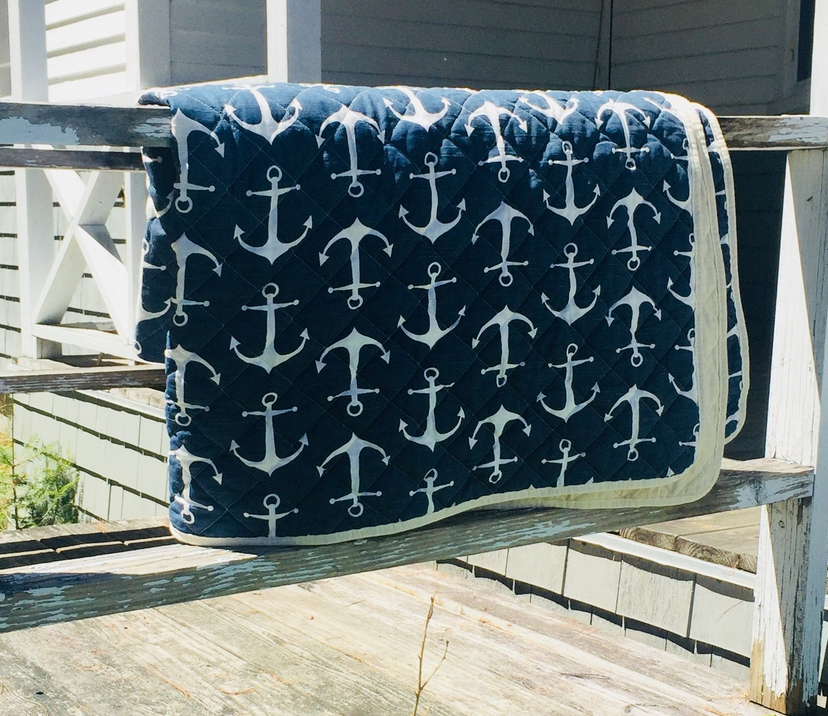 Canvas throw discount blanket