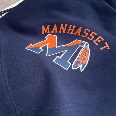 Manhasset Sweatshirt Blanket - Navy